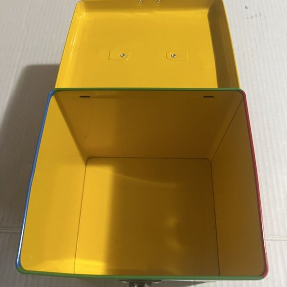 Sanrio Yellow Metal Toy Box with Monkey Design - Picture 10 of 10